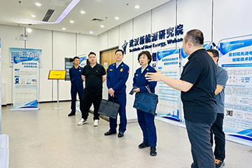 湖北省消防救援总队领导一行莅临武汉YP街机电子调研指导工作